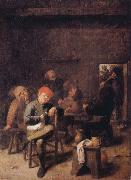 Peasants Smoking and Drinking